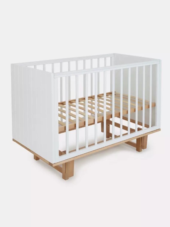 Кроватка Rant Bamboo маятник Cloud white