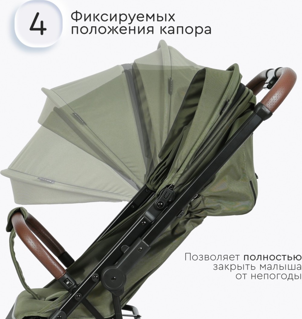 Коляска прогулочная Tomix Kelly Dark Olive
