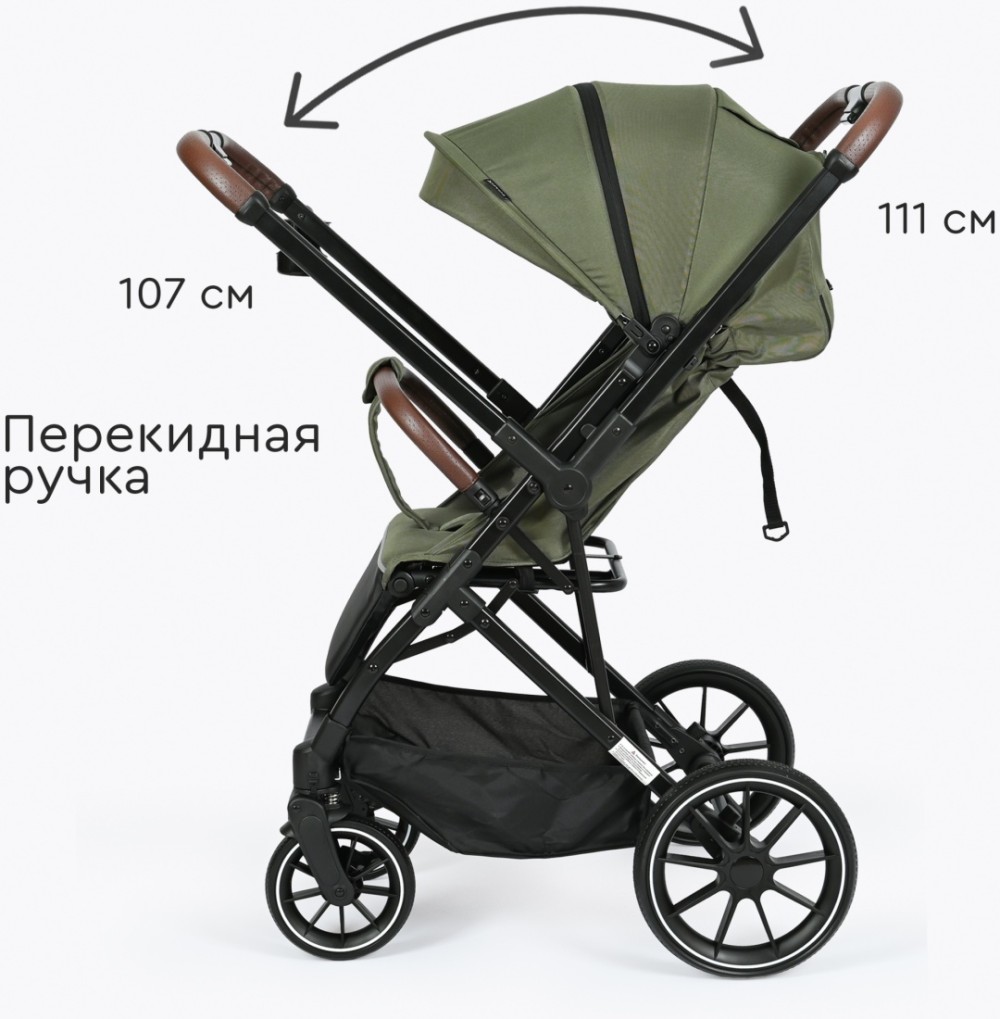 Коляска прогулочная Tomix Kelly Dark Olive