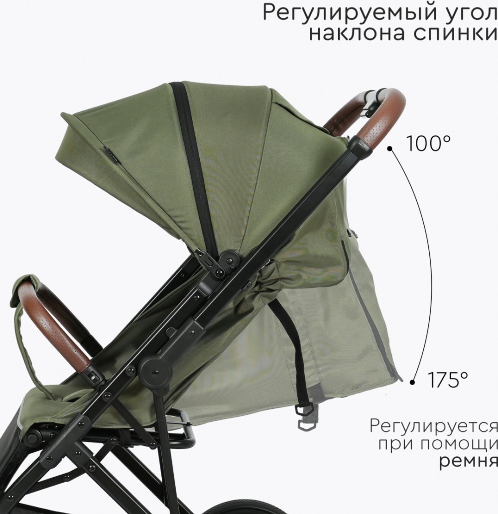 Коляска прогулочная Tomix Kelly Dark Olive
