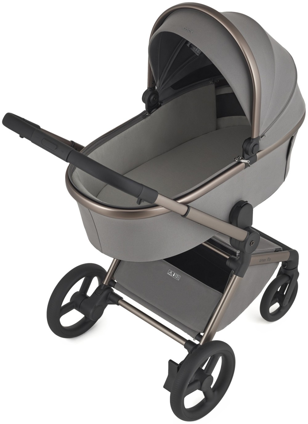 Коляска 2в1 Anex Flo Charm(Grey)