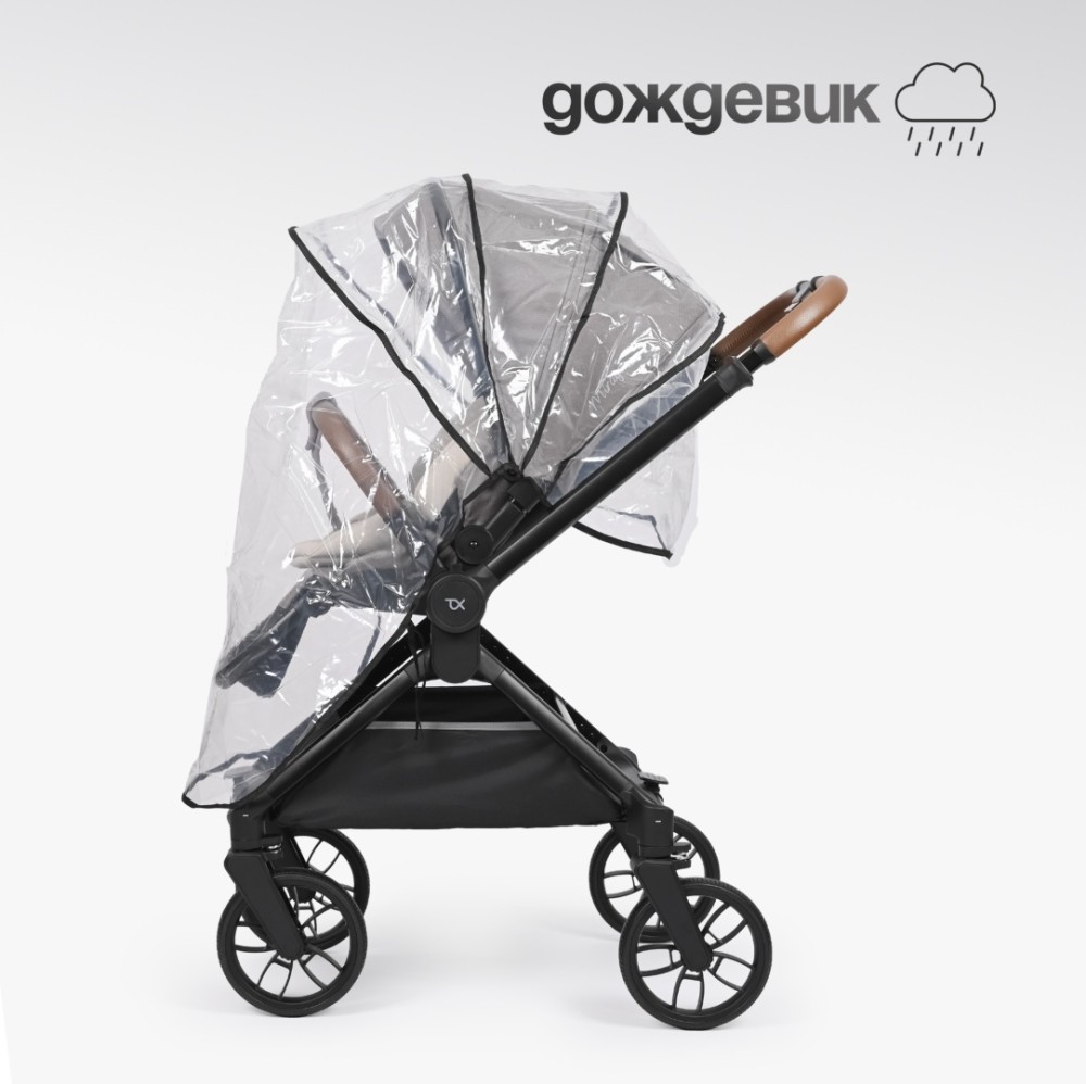 Коляска детская 2 в 1 TOMIX MIRAGE, (Grey)