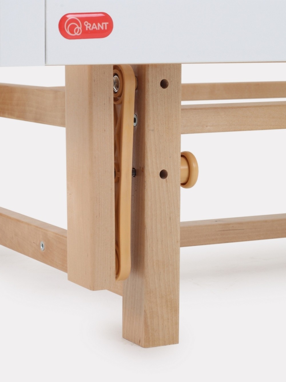 Кроватка Rant Indy Pro маятник Cloud White