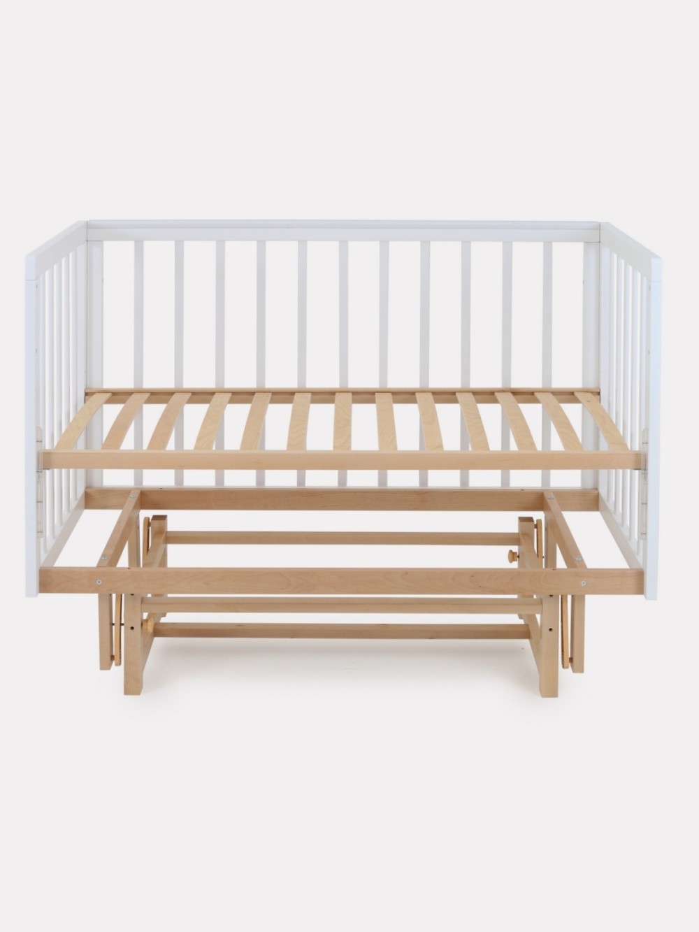 Кроватка Rant Indy Pro маятник Cloud White