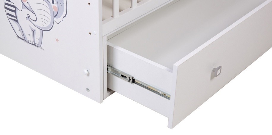 Детская кровать Фея 750, слоник