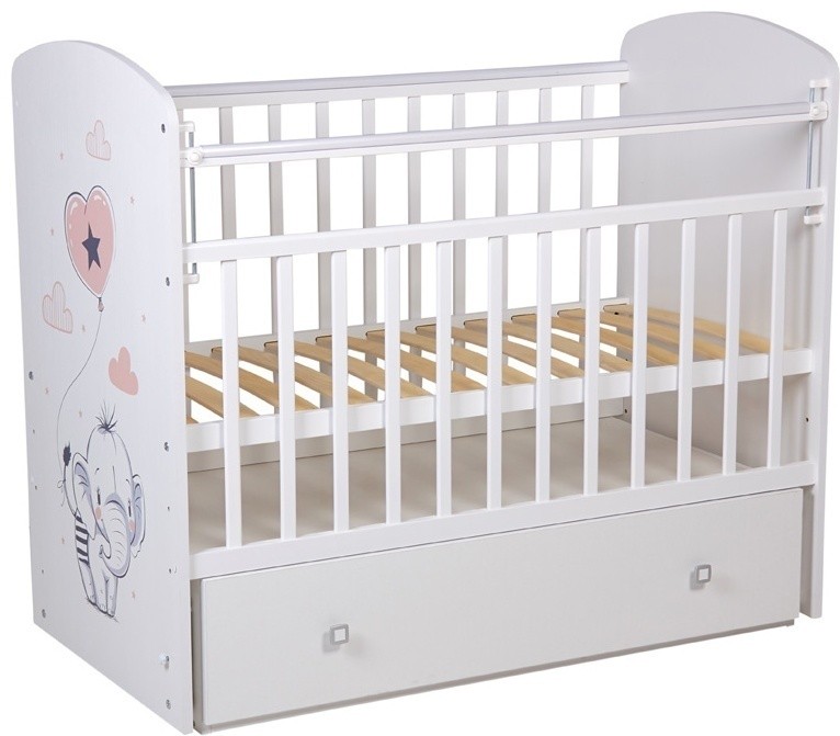 Детская кровать Фея 750, слоник