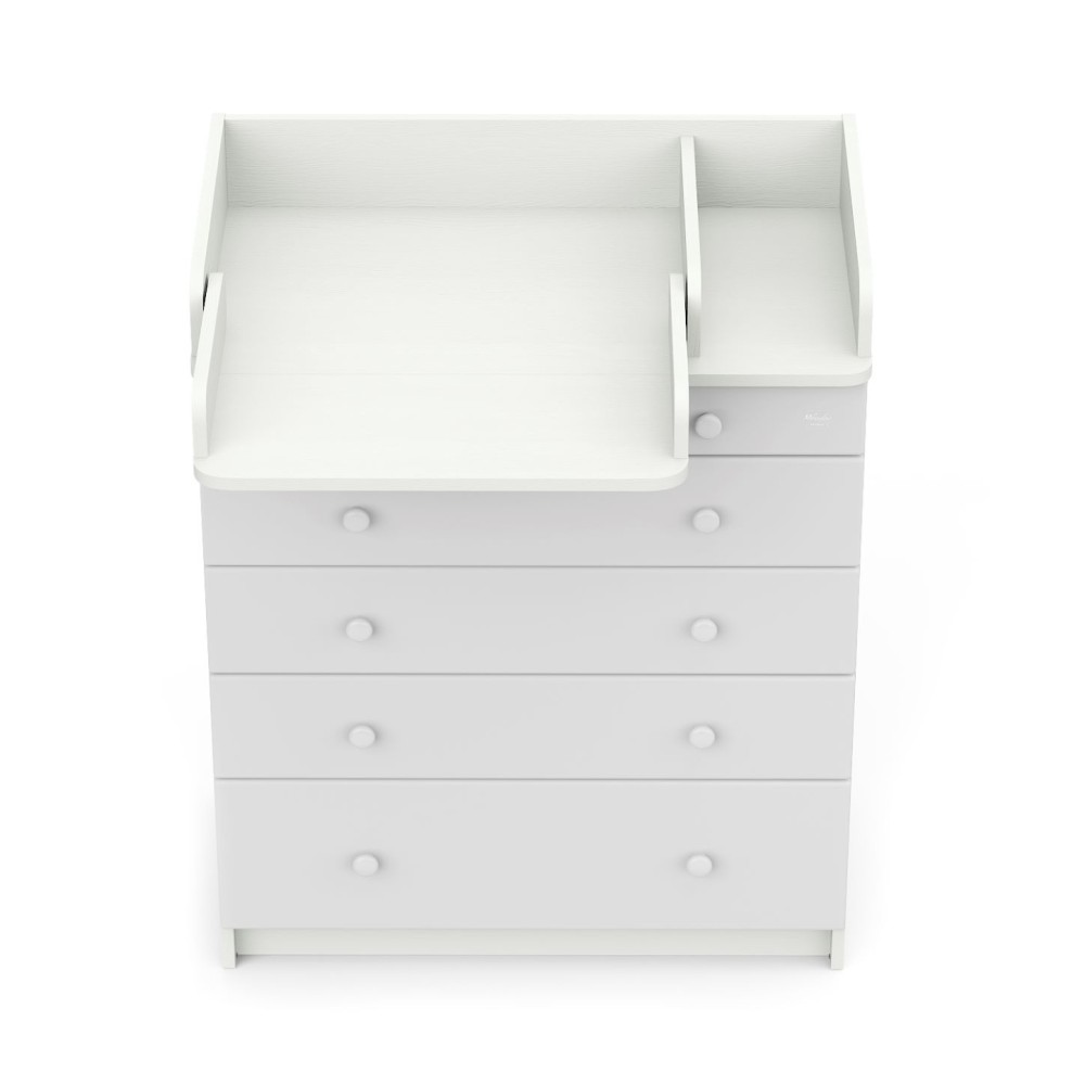 Комод ATON "MAKS", белый премиум