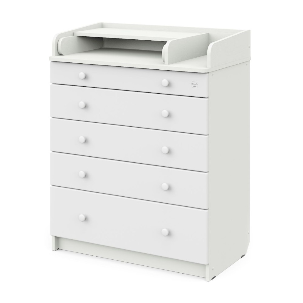 Комод ATON "MAKS", белый премиум