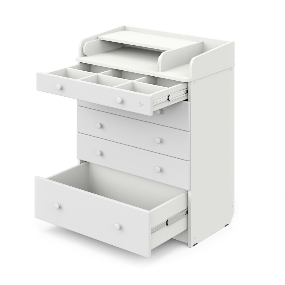 Комод ATON "MAKS", белый премиум