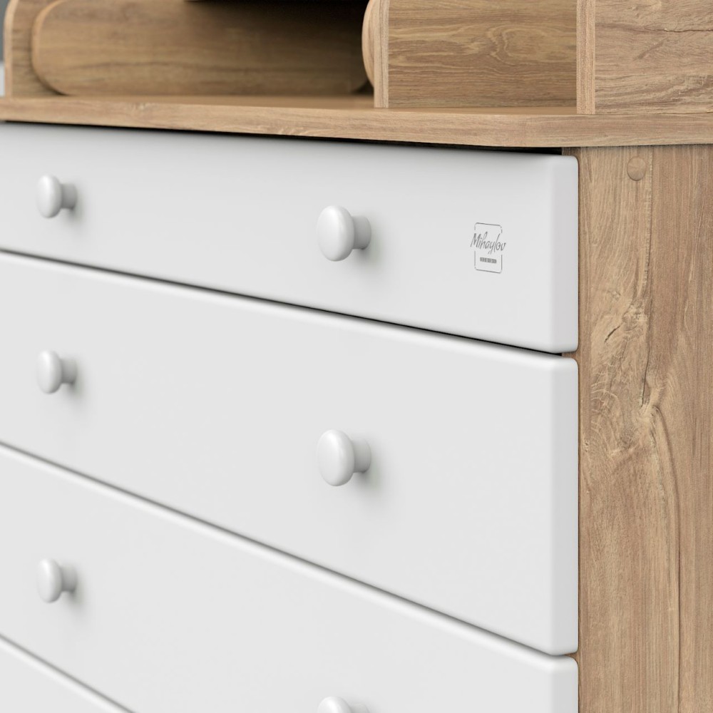 Комод ATON "MAKS", дуб канзас