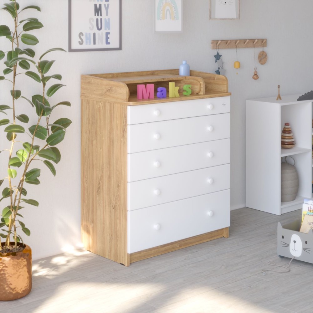 Комод ATON "MAKS", дуб канзас