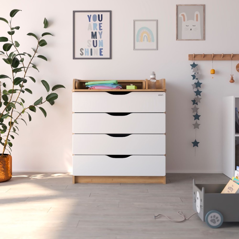 Комод ATON "Сириус-2 WOOD 804", дуб канзас