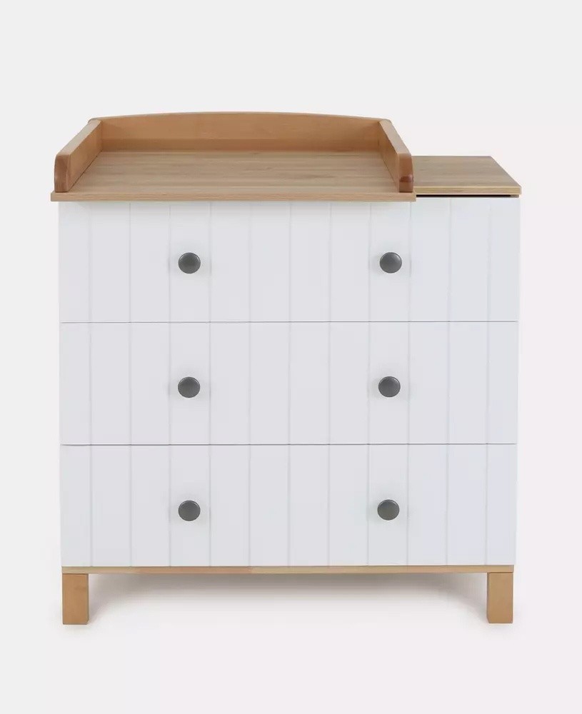 Комод RANT "BAMBOO" 84см 3 ящ. Cloud White