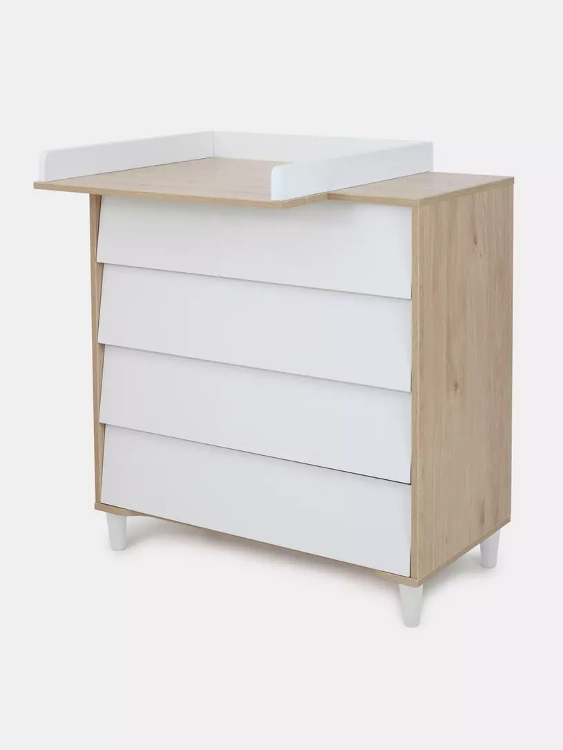 Комод RANT "BERGEN" 84см 4 ящ. Cloud White