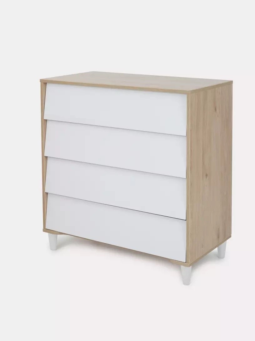 Комод RANT "BERGEN" 84см 4 ящ. Cloud White