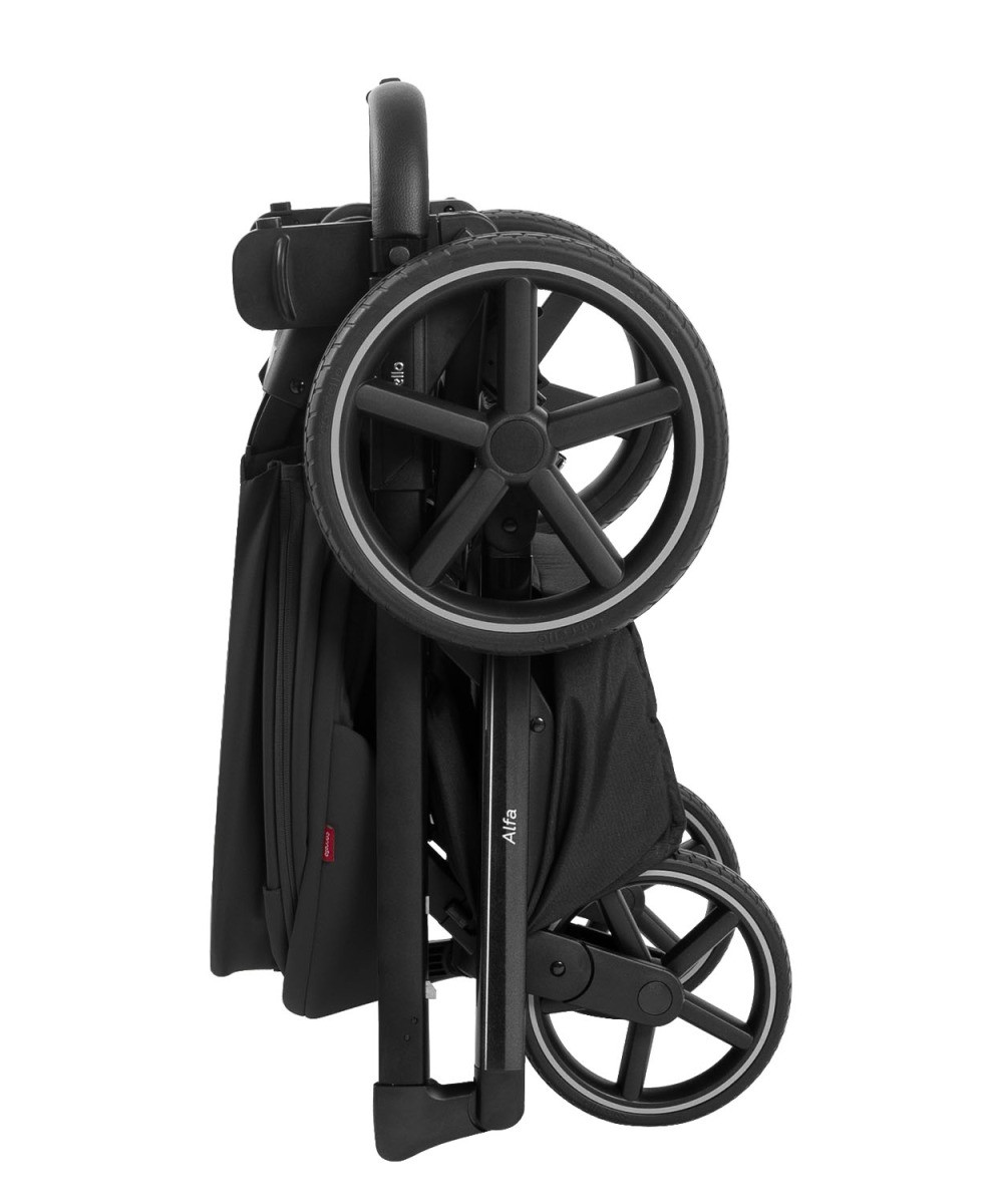 Коляска 2 в 1 Carrello Alfa CRL-6522 / 2025, Rock Black (Черный)