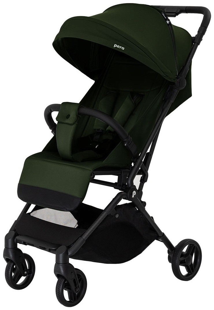 Коляска прогулочная Pituso Pera X-33, Army green/рама carbon