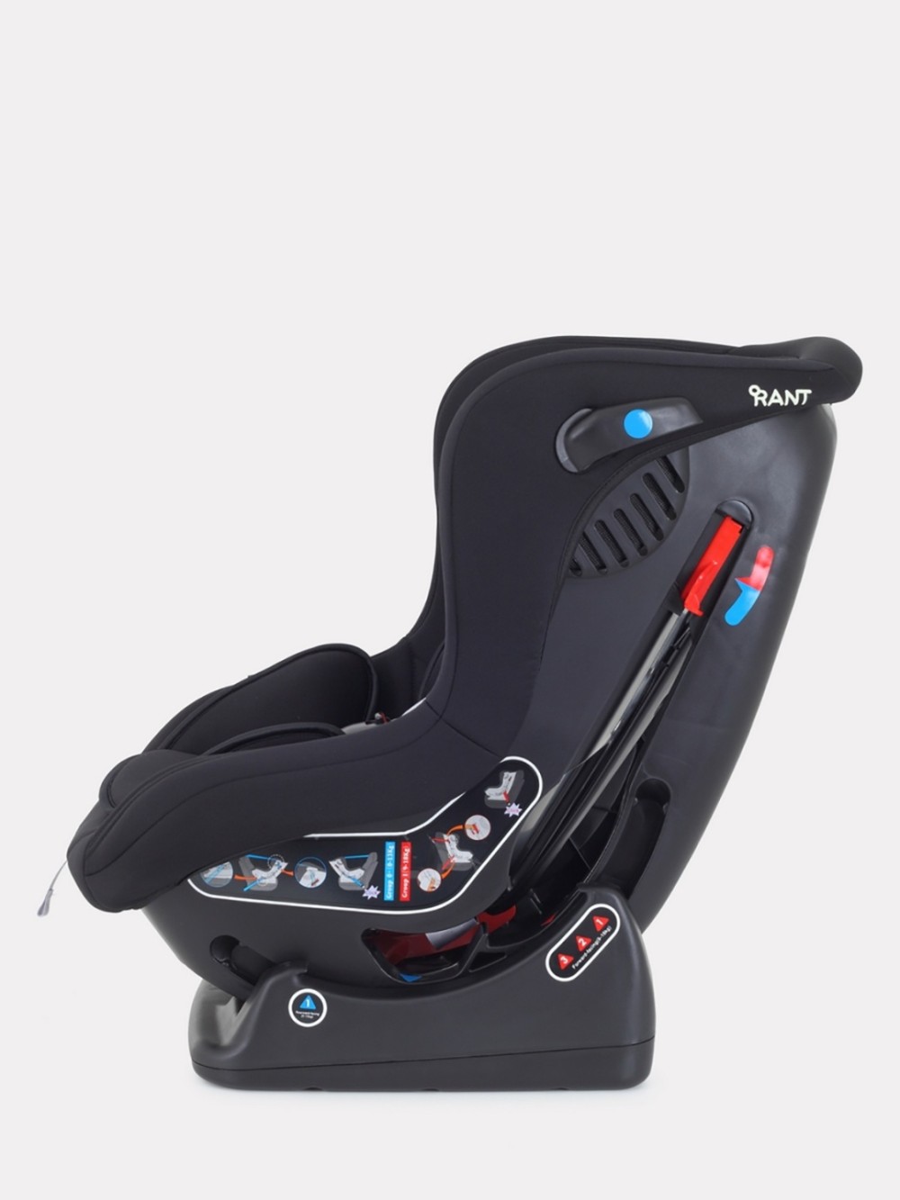 Автокресло Rant Pilot Active Line 0/1 (0-18 кг) Black