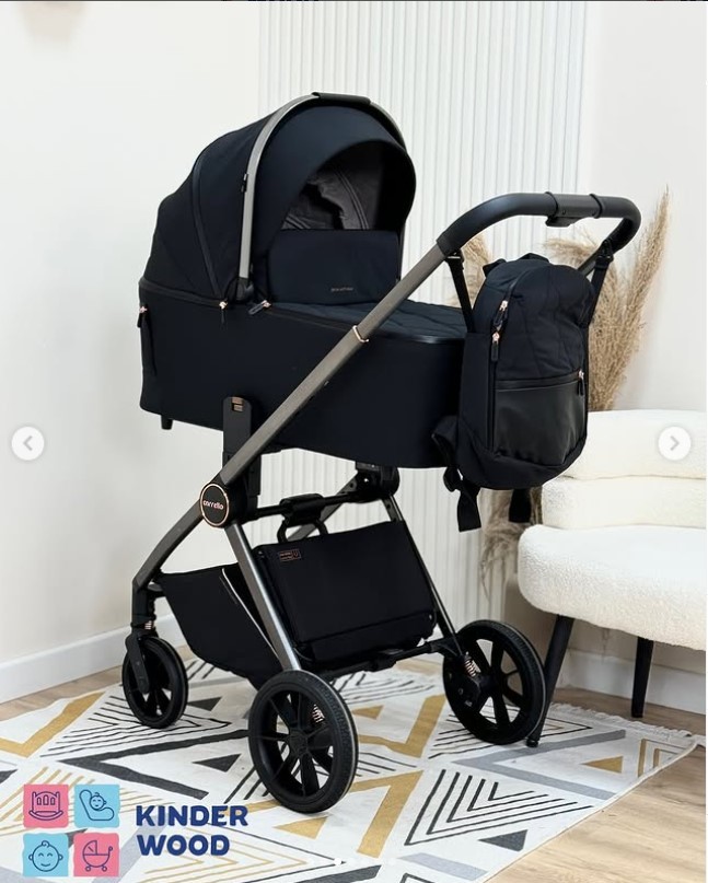 Коляска 2 в 1 Carrello Ultra CRL-6525 / 2024, Night Black (Черный)