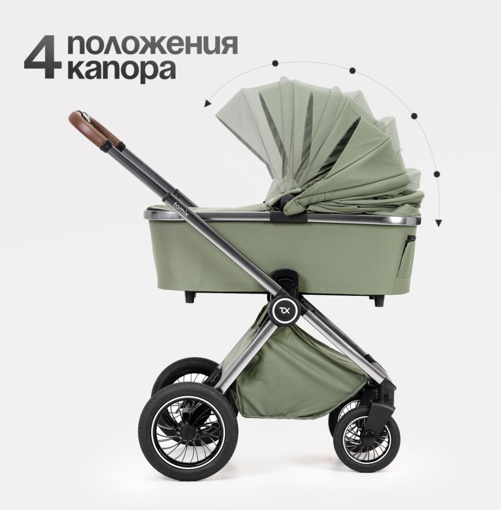 Коляска 2в1 Tomix ''Adele'' Olive