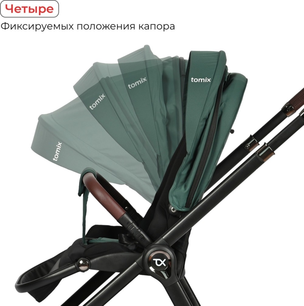 Коляска 2в1 Tomix Selena Green