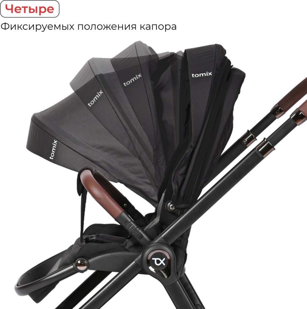 Коляска 2в1 Tomix Selena Black