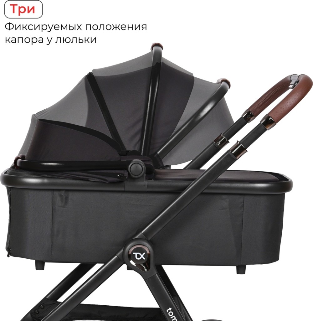 Коляска 2в1 Tomix Selena Black