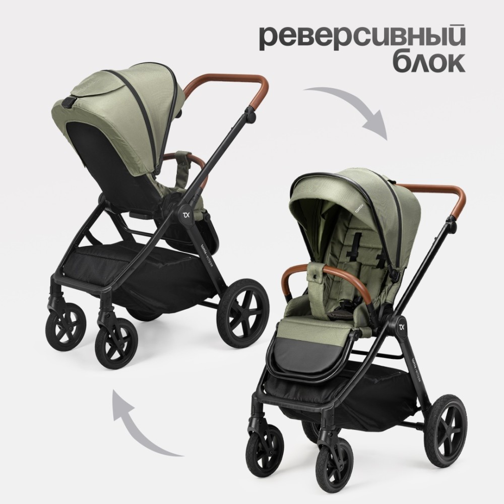 Коляска 2в1 Tomix ''Eclipse'' Olive