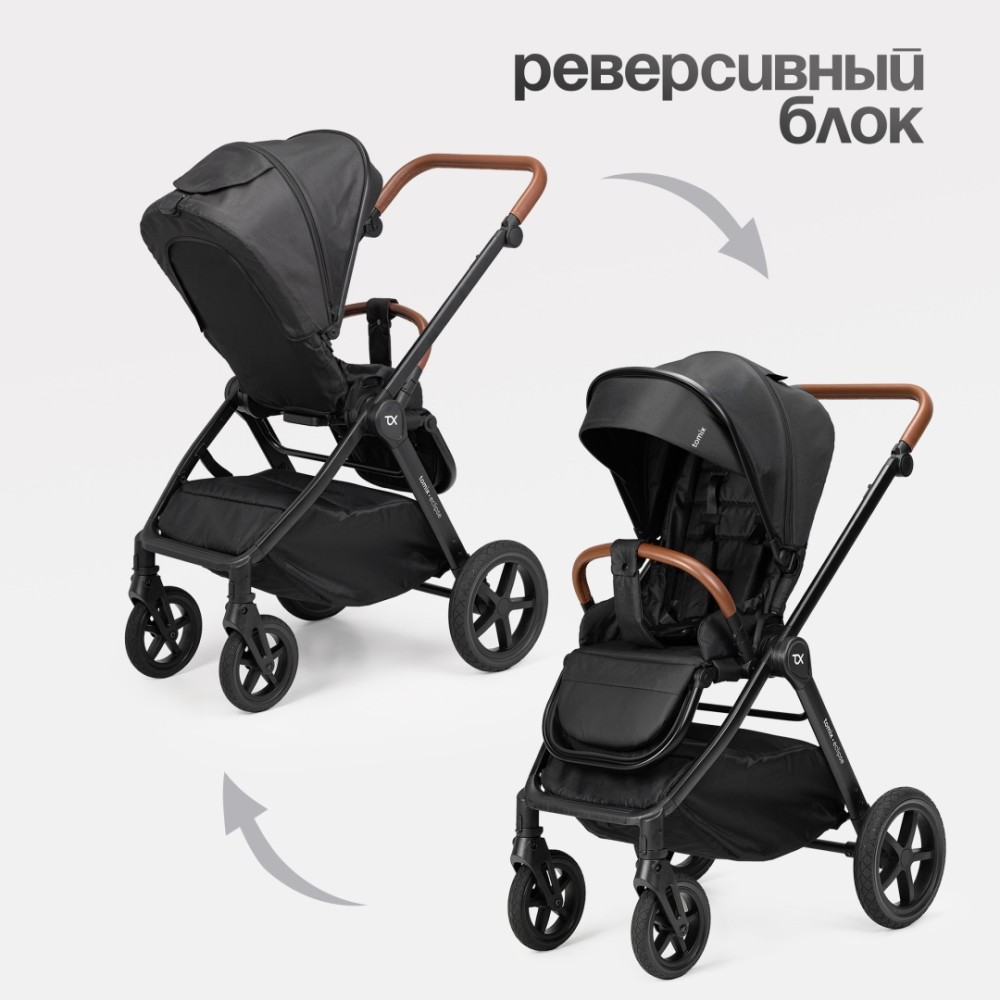 Коляска 2в1 Tomix ''Eclipse'' Black