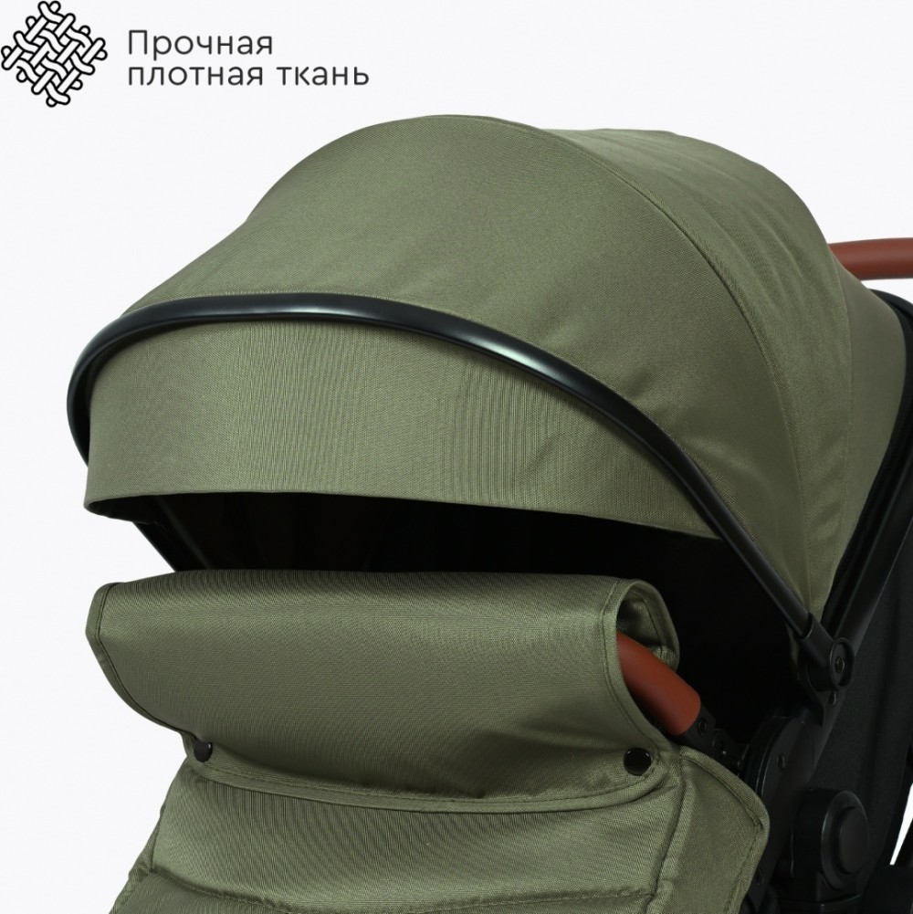 Коляска трансформер TOMIX Bonny, оливковый