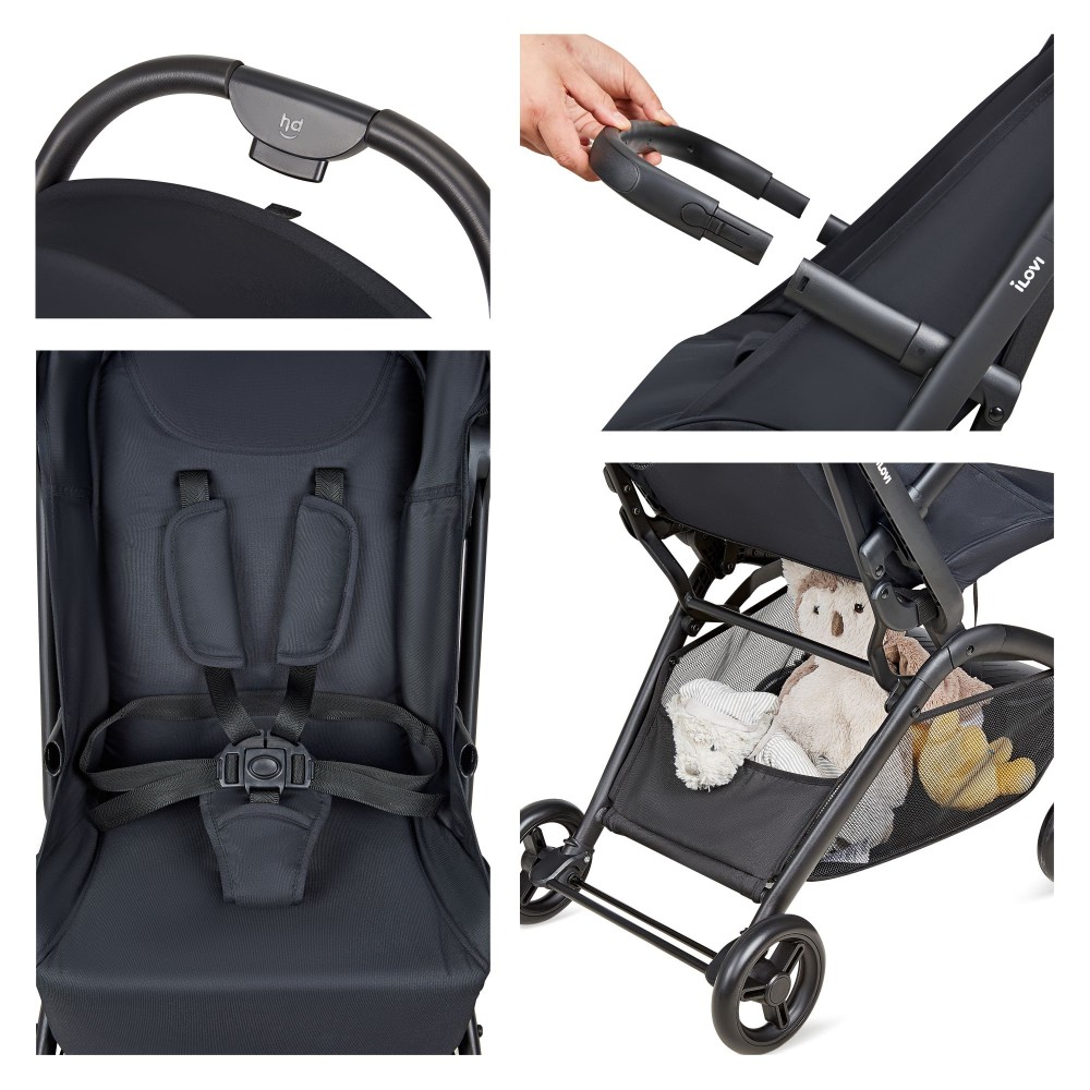 Коляска iLovi Vim Black