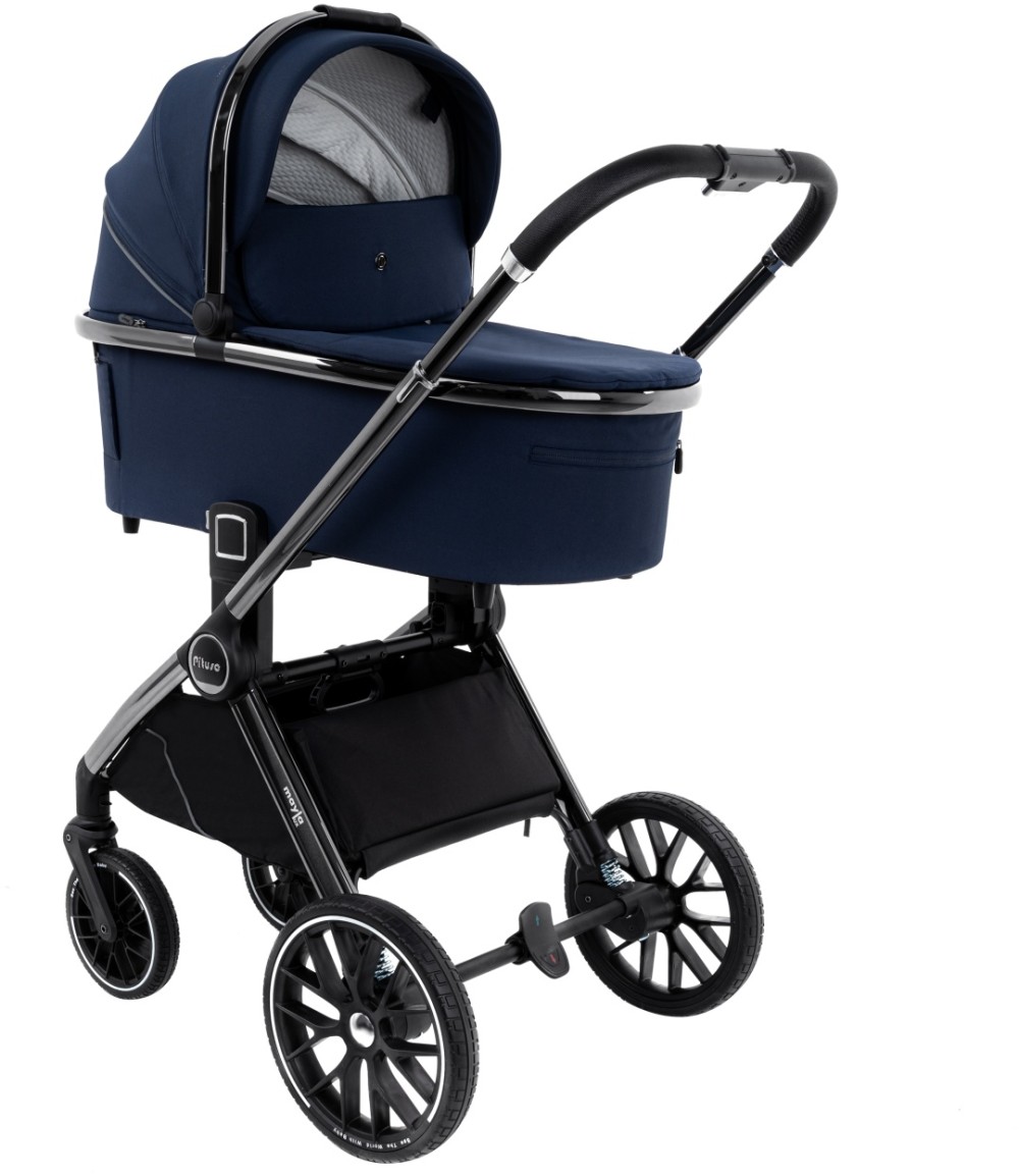 Коляска 2 в 1 Pituso Mayla Lux Moonless Mood