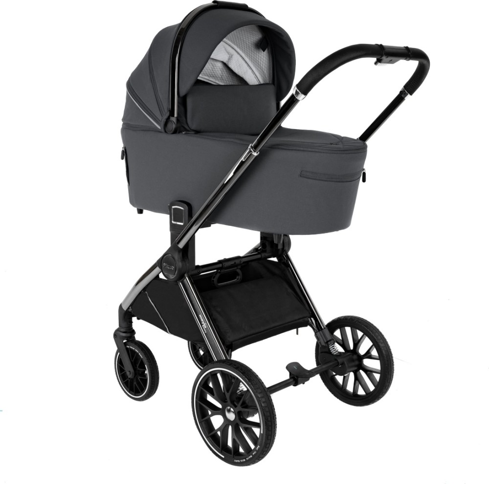 Коляска 2 в 1 Pituso Mayla Luxury Dark Grey