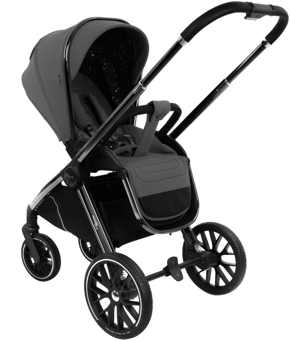 Коляска 2 в 1 Pituso Mayla Luxury Dark Grey