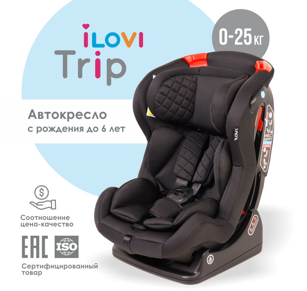 Автокресло iLovi Trip Black