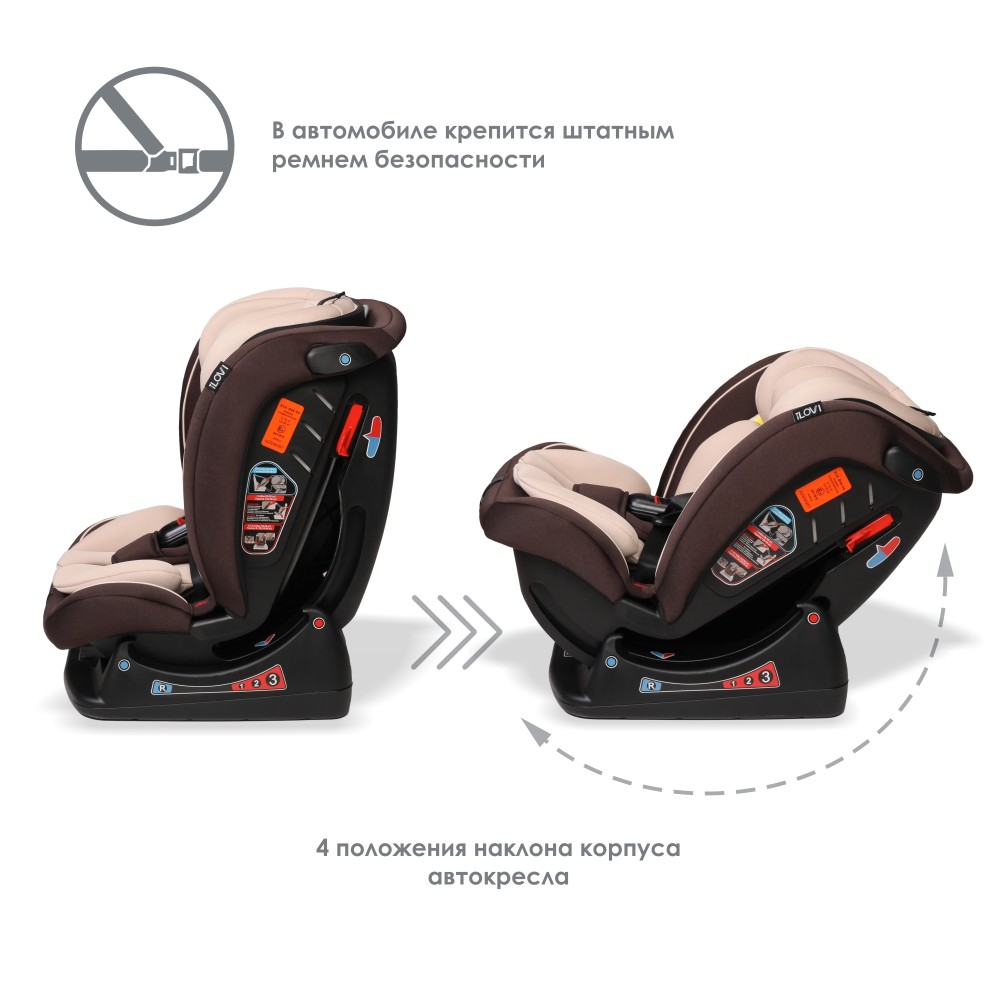 Автокресло iLovi Born Brown
