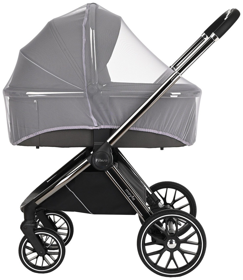 Коляска 2 в 1 Pituso Mayla Dark Grey