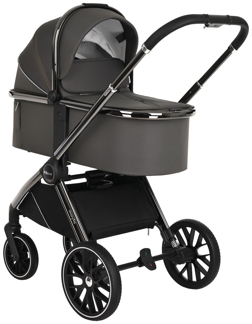 Коляска 2 в 1 Pituso Mayla Dark Grey