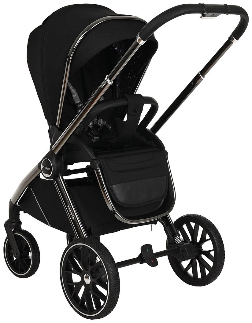 Коляска 2 в 1 Pituso Mayla Black
