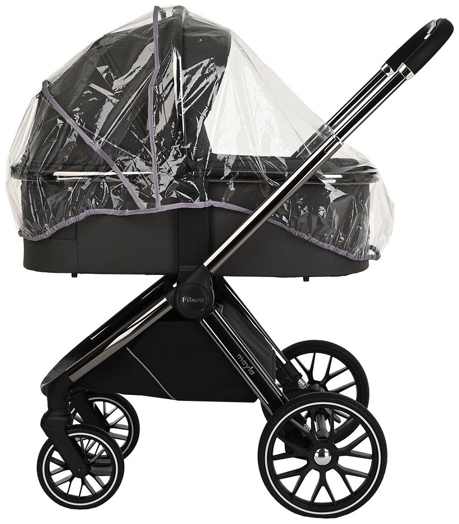 Коляска 2 в 1 Pituso Mayla Black