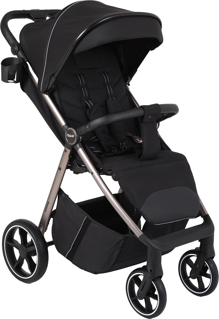Коляска прогулочная Pituso Emma Black