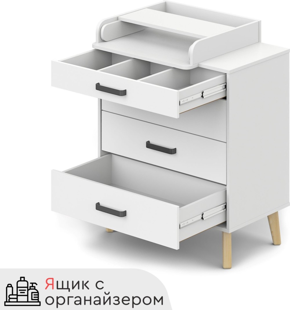 Комод TOMIX Lorran белый