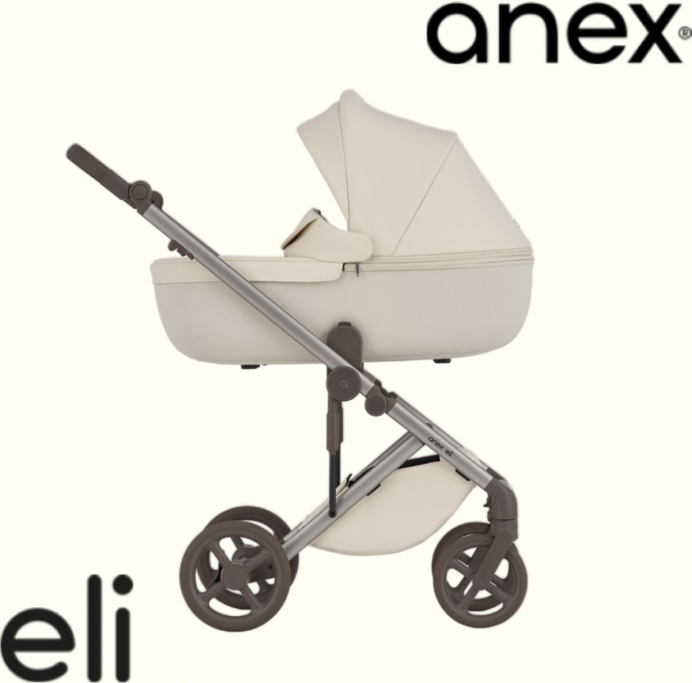 Коляска 2 в 1 Anex Eli Milky