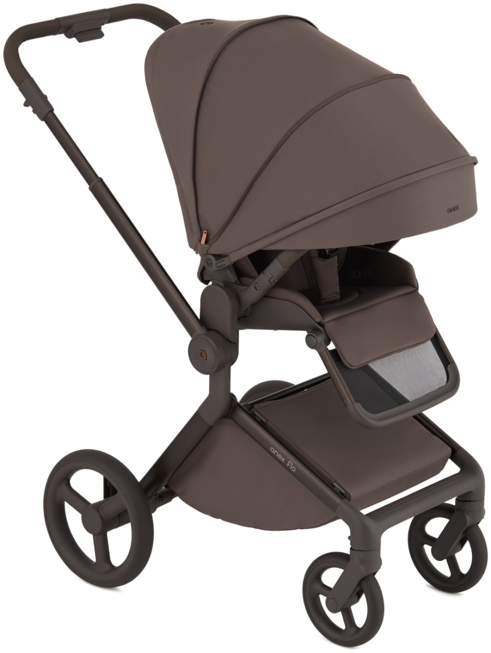 Коляска 2 в 1 Anex Flo Browny