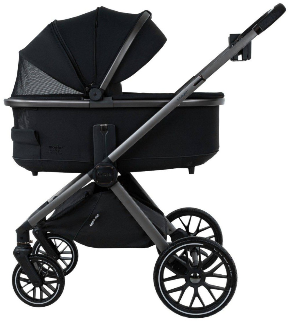 Коляска 2 в 1 Pituso Mayla Plus BLACK