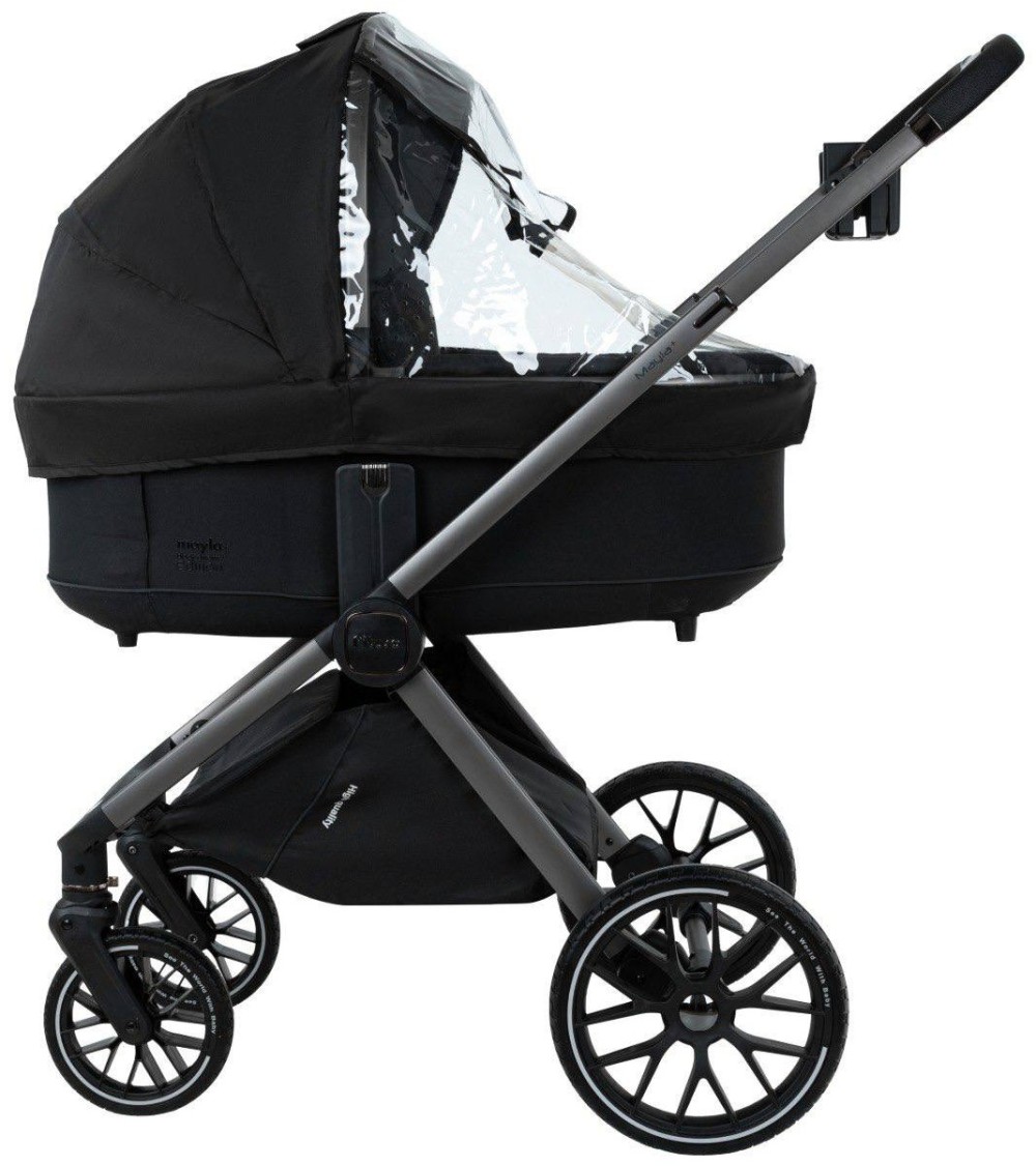 Коляска 2 в 1 Pituso Mayla Plus BLACK
