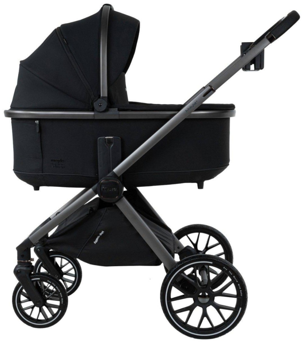 Коляска 2 в 1 Pituso Mayla Plus BLACK