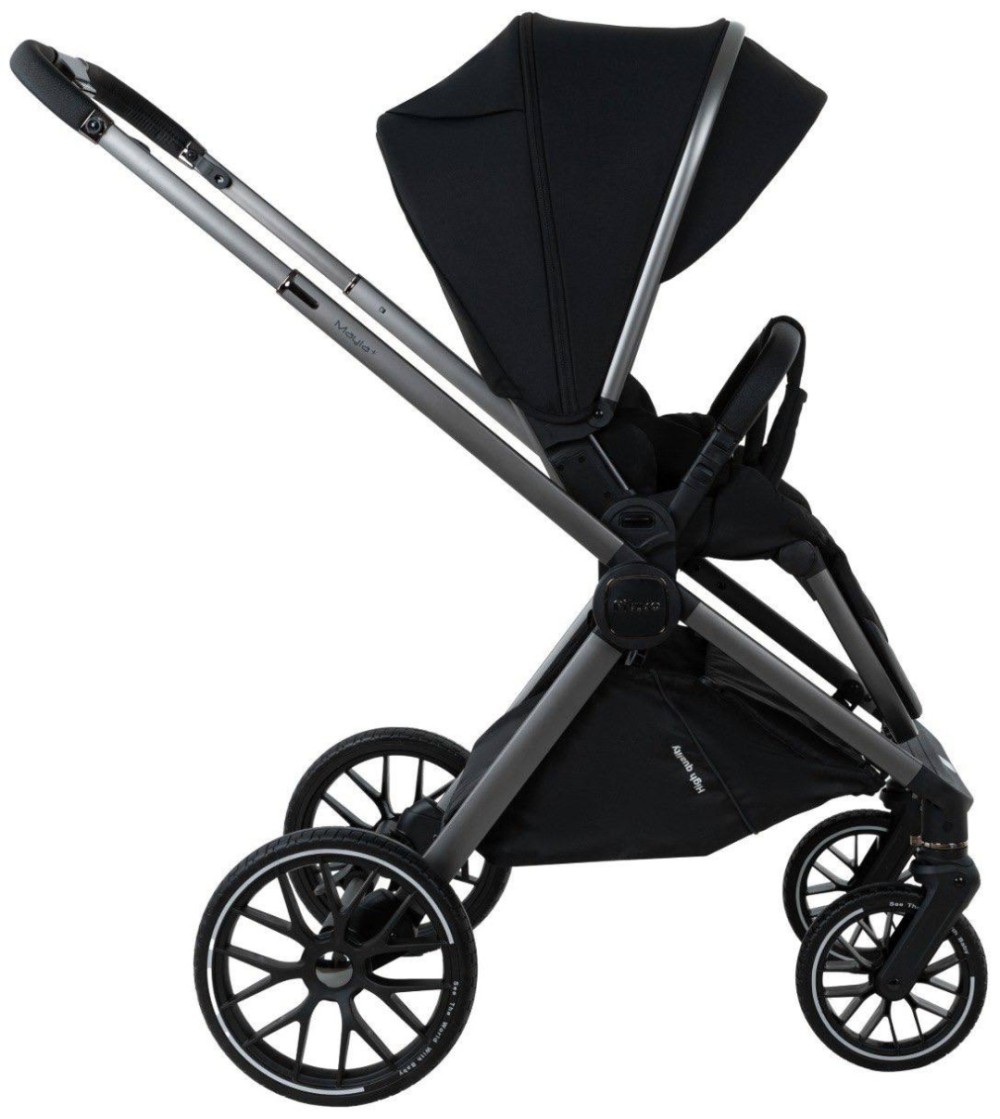Коляска 2 в 1 Pituso Mayla Plus BLACK