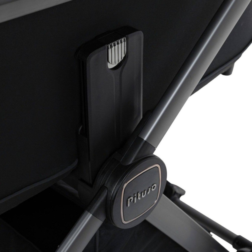 Коляска 2 в 1 Pituso Mayla Plus BLACK