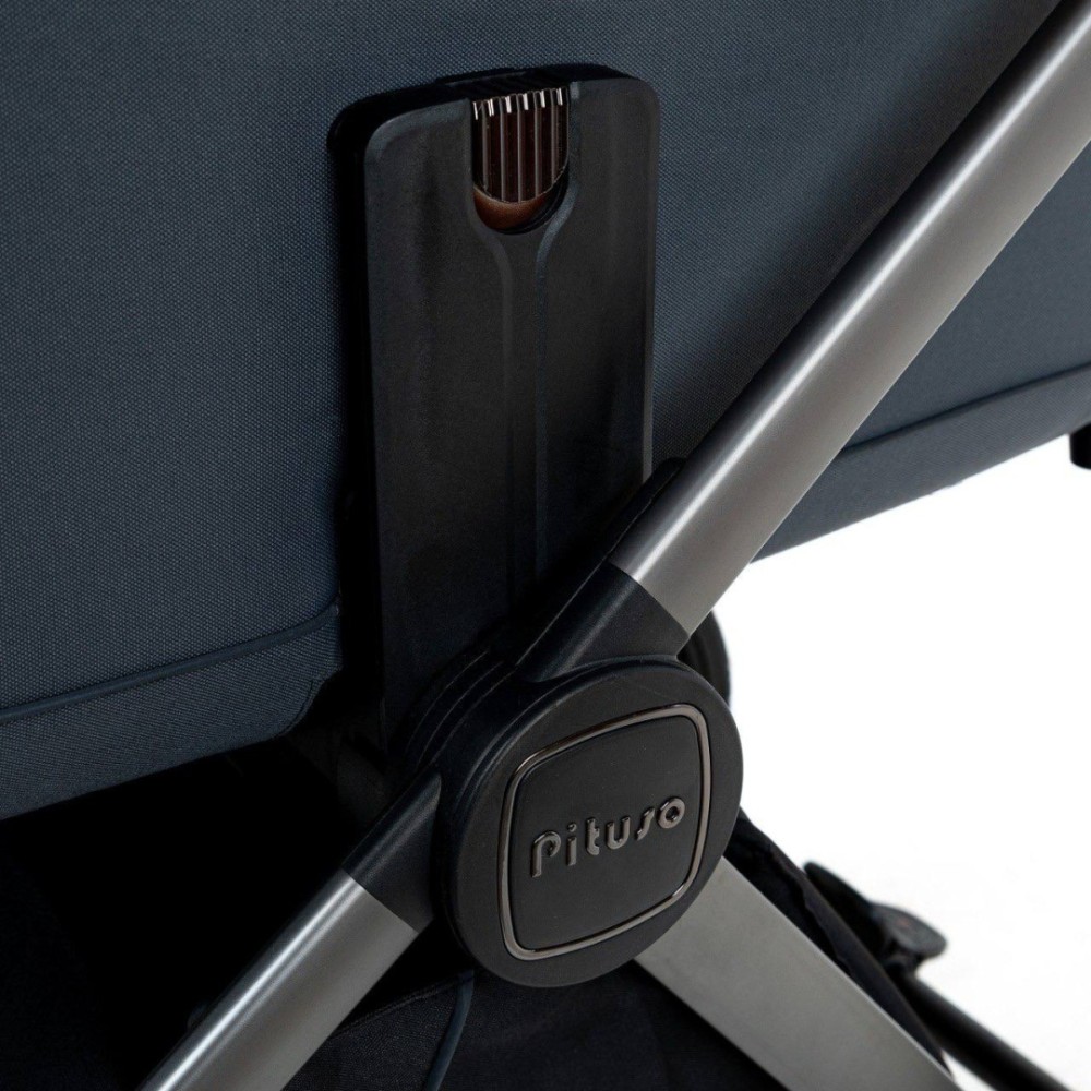 Коляска 2 в 1 Pituso Mayla Plus Graphite